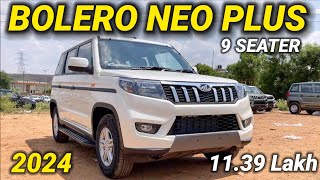 Mahindra Bolero Neo Plus 2024  Features Interior and Exterior [upl. by Oruntha]