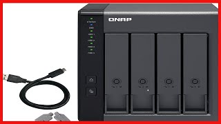 QNAP TR004 4 Bay USB TypeC Direct Attached Storage DAS with hardware RAID Diskless [upl. by Garber]