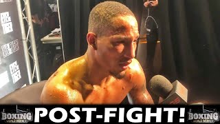 “HE’S A FUTURE WORLD CHAMPION”  Alantez Fox after his loss to Erik Bazinyan [upl. by Amitie]