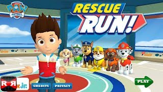 PAW Patrol Rescue Run By Nickelodeon  iOS  iPhoneiPadiPod Touch Gameplay [upl. by Anahsal]