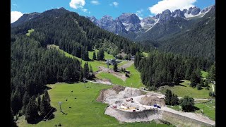 Bautagebuch Galtbergbahn Teil 1 Erd und Betonarbeiten [upl. by Abdella]