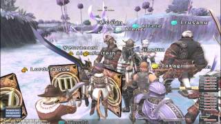 Final Fantasy XI  Absolute Virtue Defeated  Ragnarok Server [upl. by Noby]