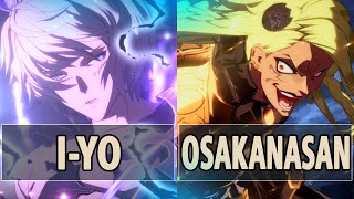 GBVSR Iyo Lucilius Vs Osakanasan Beelzebub  High Level Gameplay [upl. by Enyalahs]