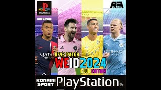 Winning Eleven 2024 WE2002 MOD 2024 WEID2024  CLUB EDITION  PlayStation 1 PS1 GamePlay [upl. by Enimzaj]