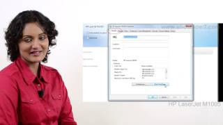HP Laserjet M1005  Printing A Test Page on Windows  Preview [upl. by Jeanine]