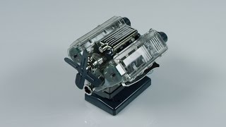 ORVIS  Build Your Own V8 Engine Model Kit [upl. by Harilda]