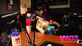 Rozonda Thomas Kicks Her TLC Game To Chilli  The Big Tigger Show [upl. by Eimmas35]