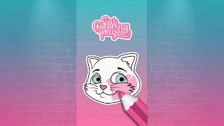 Cat coloring pages for kids [upl. by Dzoba]