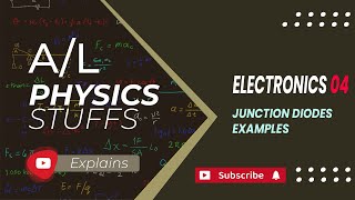 Junction Diode Examples problems Electronics  04 [upl. by Marvel]