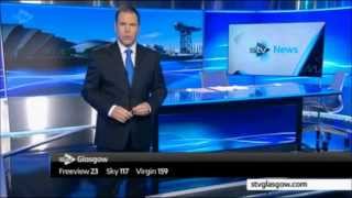 STV News at Six rebrand Glasgow amp West region titles Monday 2nd June 2014 [upl. by Waylon]