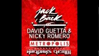 David Guetta feat Nicky Romero  Metropolis Hardays Remix [upl. by Mide]