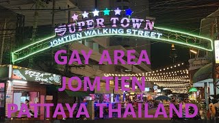 Supertown Coming out the Rear Entrance Jomtien Thailand [upl. by Bourgeois]