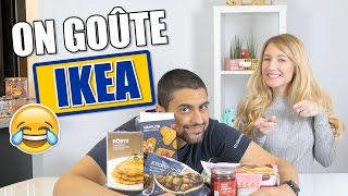 ON GOÛTE LA NOURRITURE IKEA [upl. by Secor]