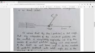 Scattering  Differential Cross Section and Total Cross Section [upl. by Andonis]