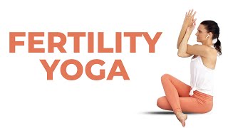 Fertility Yoga For Trying To Conceive  Fertility Exercises  Yoga To Get Pregnant [upl. by Ssalguod]