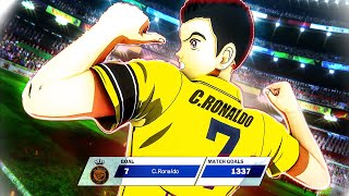 Al Nassr vs Inter Miami  Captain Tsubasa  Ronaldo against Messi [upl. by Copp]