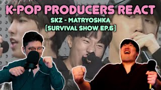 Musicians react amp review ♡ SKZ  Matryoshka Skz Survival Show Ep6 [upl. by Ahrens]