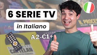 6 Italian TV Shows to learn Italian on Netflix and Prime Video ita audio [upl. by Tavish]