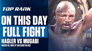 When Marvelous Marvin Hagler Tamed The Beast  MARCH 10 1986 [upl. by Octavla]