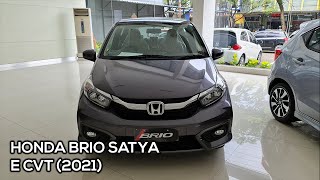 Honda Brio Satya E CVT 2021  Exterior and Interior Tour [upl. by Secunda]