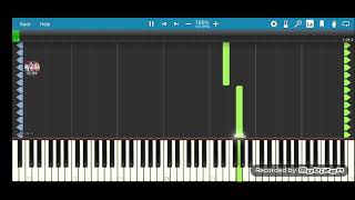 Synthesia  Haha song remastered 1 Million Notes  Legit Run [upl. by Eeuqram]