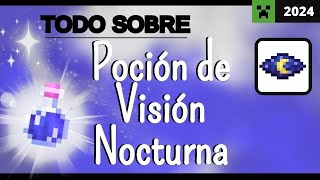 🌌 ¡Cómo Hacer Poción de Visión Nocturna en Minecraft 🔦 Explora la Oscuridad Sin Miedo 👀 [upl. by Lennon]