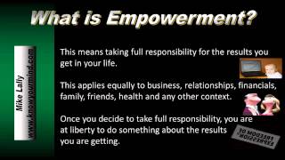 What is Empowerment [upl. by Jorrie]