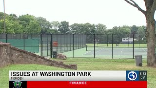 Access to Washington Park in Meriden limited due to littering and vandalism [upl. by Grati387]