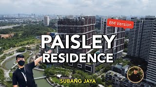 CURVED Bentuk  PAISLEY Residence  Metropark Subang Jaya  646sf FREEHOLD by TROPICANA BERHAD [upl. by Bohannon]