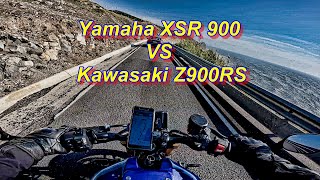 Yamaha XSR 900 VS Kawasaki Z900RS [upl. by Edita]