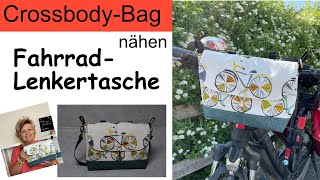 Wie du eine Fahrrad  Lenkertasche nähen kannst [upl. by Lebazi449]