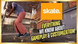 Skate  What We Know About Customization amp Gameplay So Far [upl. by Nailliw]