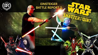 GER Star Wars Shatterpoint Battle Report 2  Einsteigerfreundlich [upl. by Quartet]