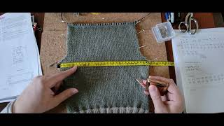 Tuto tricot vidéo 4 du projet Paletot Layette de Phildar Rabattre lencolure et les épaules [upl. by Erimahs]