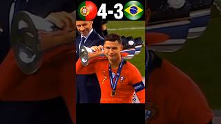 Portugal vs Brazil Penalty Shootout Final World Cup 2026 Imaginary football shorts ronaldo [upl. by Zweig766]