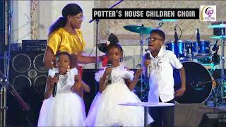 GRACE THAT IS GREATER  Cover by POTTERS HOUSE CHILDREN CHOIR gospel viral gospelkids music [upl. by Marijane]