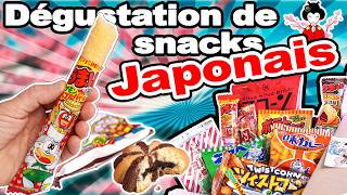 Je Teste des Snacks JAPONAIS de TOKYO avec la TOKYO SNACK BOX Délicieux [upl. by Odnamra]