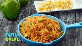 Mexican Fried Rice by Tarla Dalal [upl. by Eenahpets]