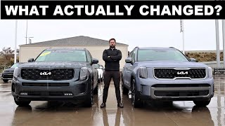 2023 Kia Telluride VS 2022 Kia Telluride Is The New Telluride Actually Worth It [upl. by Ellehc289]