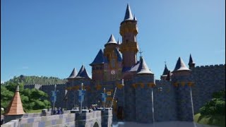 Disneylands Fantasyland Planet Coaster Land Recreation [upl. by Ardnikat]