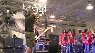 quotStereo Heartsquot Gym Class Heroes amp PS22 Chorus Soundcheck [upl. by Assej]