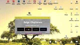 Belge Oluşturma Programı V2  Teşekkür Takdir Onur Başarı Belgesi [upl. by Annoyik]