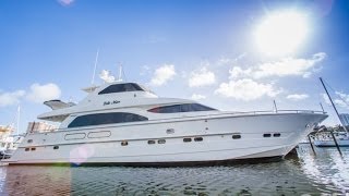 Horizon 78 Motoryacht HD Video walkthrough [upl. by Anec]