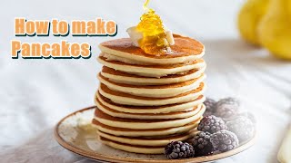 How to make pancakes  Cum sa faci clatite americane [upl. by Eelak40]