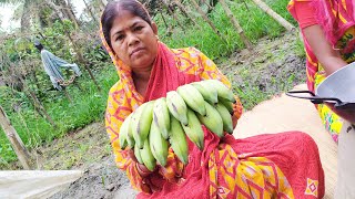 অপূর্ব স্বাদের বিচে কলার রান্না কি ভাবে করবেন দেখুন।। Bengali New style raw seeded banana recipe।। [upl. by Janaya]