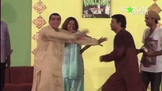 Zafri Khan Sakhawat Naz and Naseem Vickyl New Pakistani Stage Drama Full Comedy Clip  Pk Mast [upl. by Rattray]