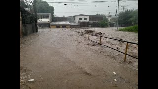 Lluvias causan estragos en Matagalpa ciudad quedó inundada [upl. by Arramahs]