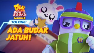 Tolong Ada Budak Jatuh  Episod 11  Didi amp Friends Rescue Squad [upl. by Nysila894]