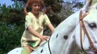 Pippi Longstocking Lyrics Theme Song For quotPippi Goes On Boardquot Film [upl. by Attezi121]