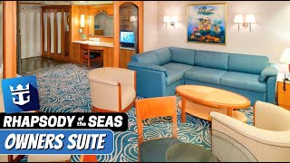 Rhapsody of the Seas  Owners Suite  Full Walkthrough Tour amp Review  2024 [upl. by Lierbag]